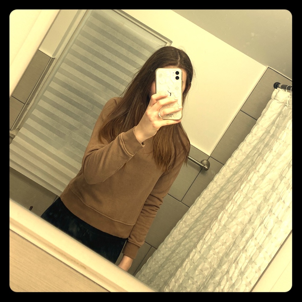 Brown sweater